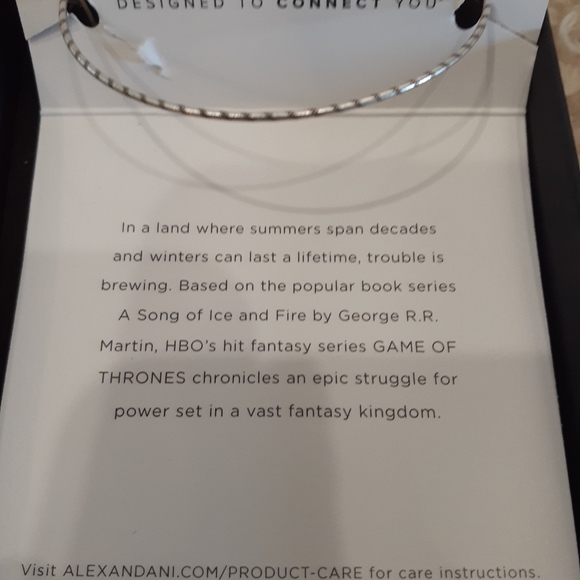 NWT Alex & Ani GoT House Stark Bracelet - Picture 4 of 8